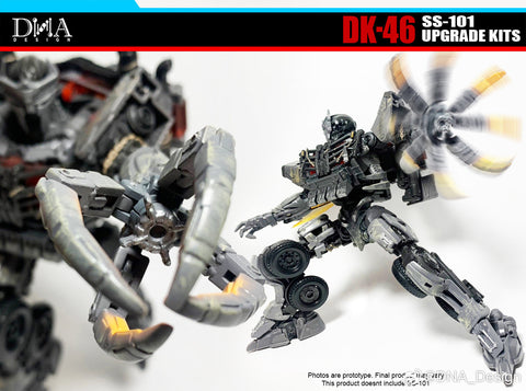 DNA Design DK-46 DK46 Upgrade Kits for Studio Series SS101 SS-101 Scourge (RotB Rise of the Beast Movie)