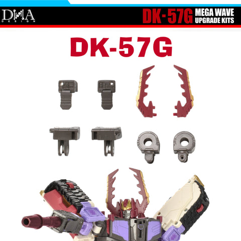 DNA Design DK-57G DK57G Upgrade Kits for Legacy United Leader Armada Universe Galvatron