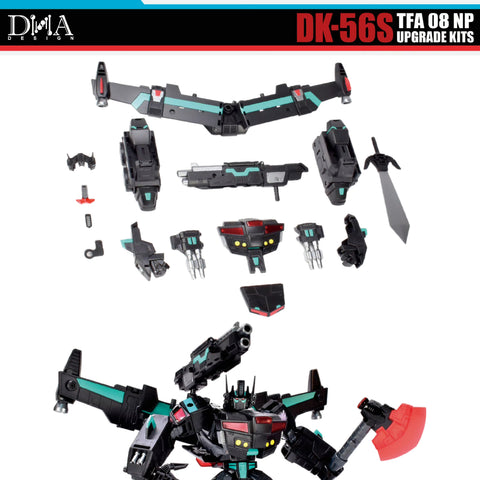 【Pre-Order】DNA Design DK-56S DK56S for TFA 08 NP 08 Animated Universe Nemesis Prime Upgrade Kits