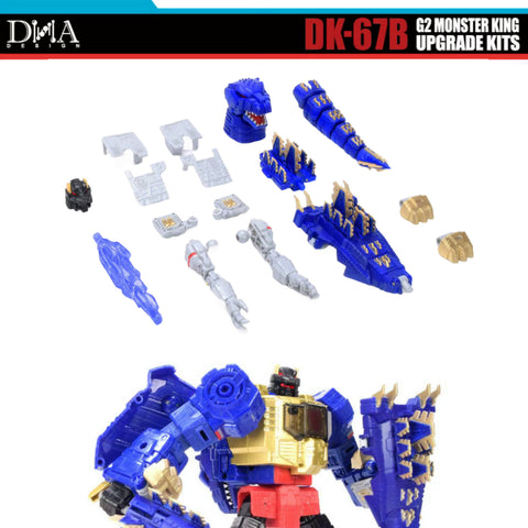 DNA Design DK67B DK-67B G2 Monster King Upgrade Kits for Age of the Primes G2 Grimlock