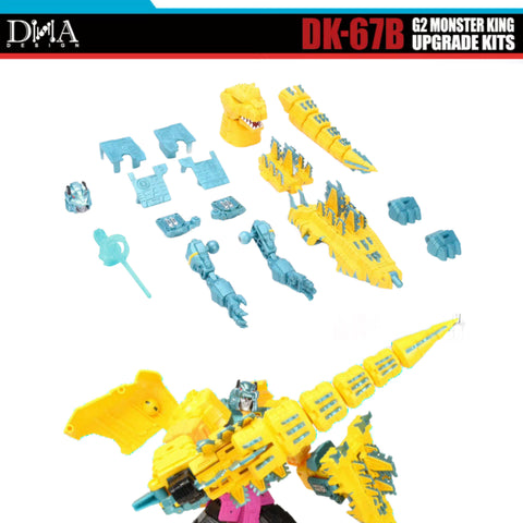 【Pre-Order】DNA Design DK-67Y DK67Y G2 Monster King for Legacy Evolution G2 Grimlock Upgrade Kits