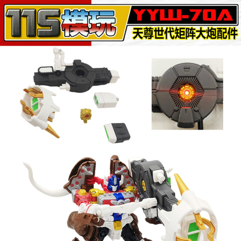 【Incoming】115 Workshop YYW-70A YYW70A Upgrade Kit / Weapon Set for AotP Maximal Big Convoy