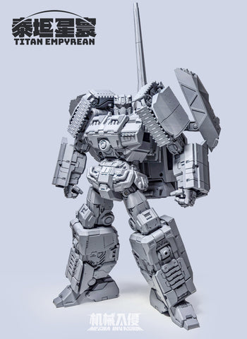 【Pre-Order】Mecha Invasion Titan Empyrean Combiner TE01B TE-01B LEISHU (Bruticus, Brawl) 26cm / 10.2“