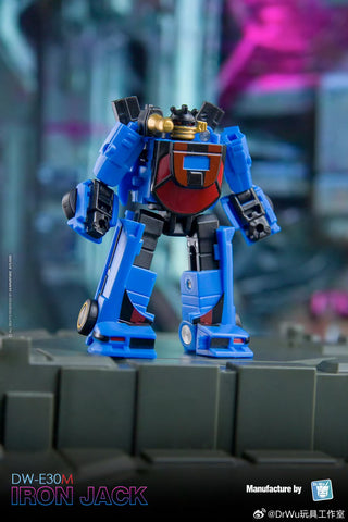 Dr.Wu & Mechanic Studio Extreme Warfare DW-E30M Iron Jack (Wheeljack SG Shattered Glass) / DW-E33 Hammer (Bulkhead)  2 in 1 set 4.5cm