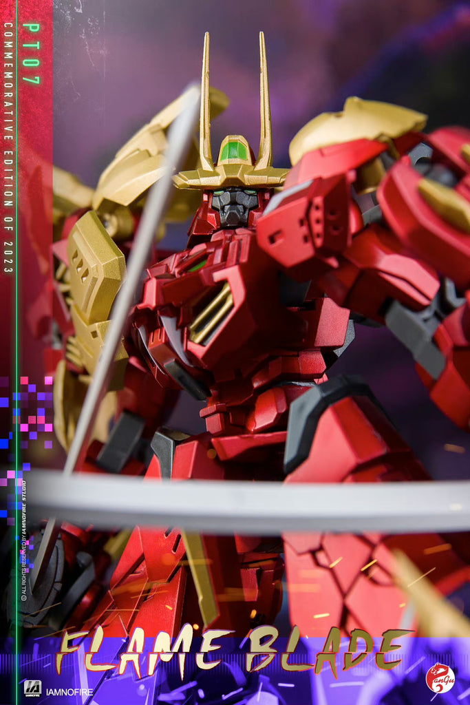 PANGU MODEL PT-07 PT07 Flame Blade Lio Convoy Red Action