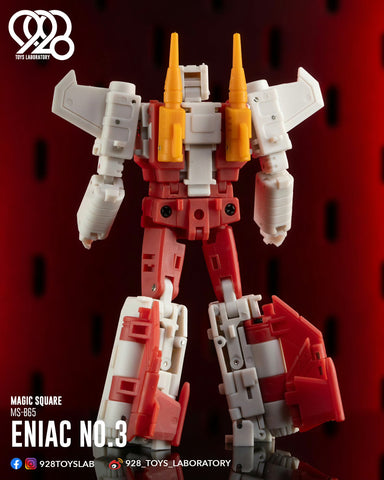 【Pre-Order】Magic Square MS-Toys MS-B65 MSB65 Eniac No.3 (G1 Strafe / Technobots / Computron) 10cm / 4"