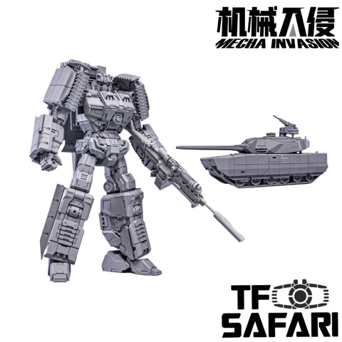 【Pre-Order】Mecha Invasion Titan Empyrean Combiner TE01B TE-01B LEISHU (Bruticus, Brawl) 26cm / 10.2“