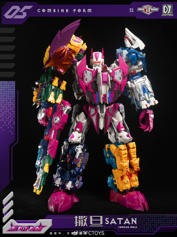 TFC Toys S-05 S05 Jakiro of Satan Combiner ( Hun-Grrr of Abominus)