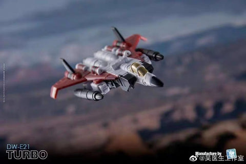 Dr.Wu & Mechanic Studio Extreme Warfare DW-E19 Profel / E20 Elegy / E21 Turbo (Thrust / Dirge / Ramjet) fit to Earthrise Titan Class 3 in 1 set 5.5cm / 2"