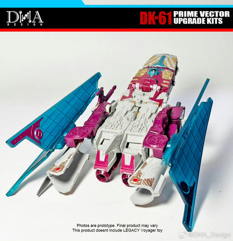 DNA Design DK-61 DK61 Upgrade Kits for Legacy United Cybertron Universe Prime Vector