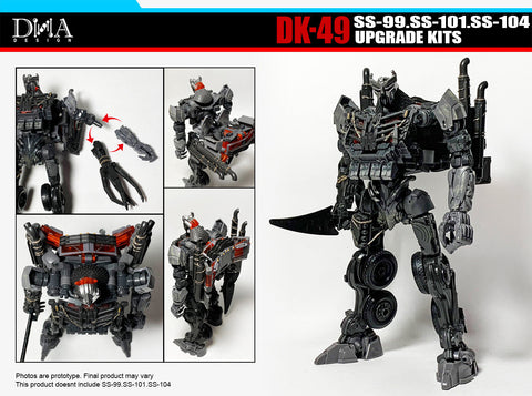 DNA Design DK-49 DK49 Upgrade Kits for Studio Series SS-99 Battletrap, SS-101 Scourge & SS-104 Nightbird