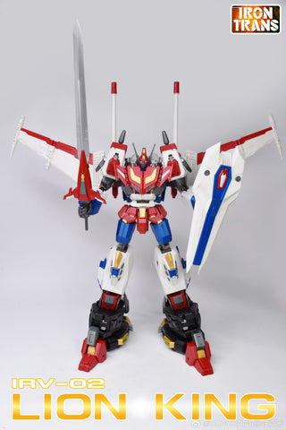 【Incoming】Irontrans IR-V02 IRV02 King Leo / Lion King (Victory Leo)  35cm / 14"