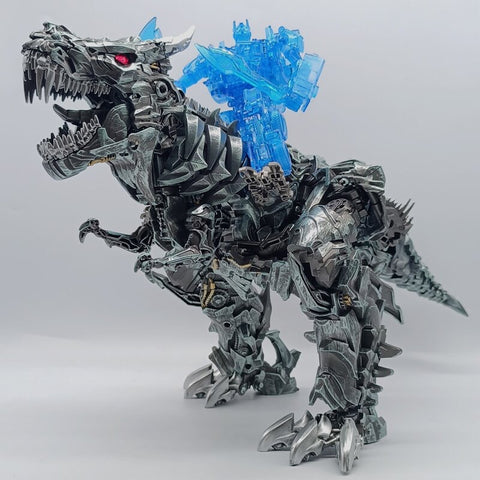 4th party BW BAIWEI TW1101 TW-1101 KO Studio Series SS-07 SS07 Grimlock with OP (Blue Transparent Version)34cm / 13.5"