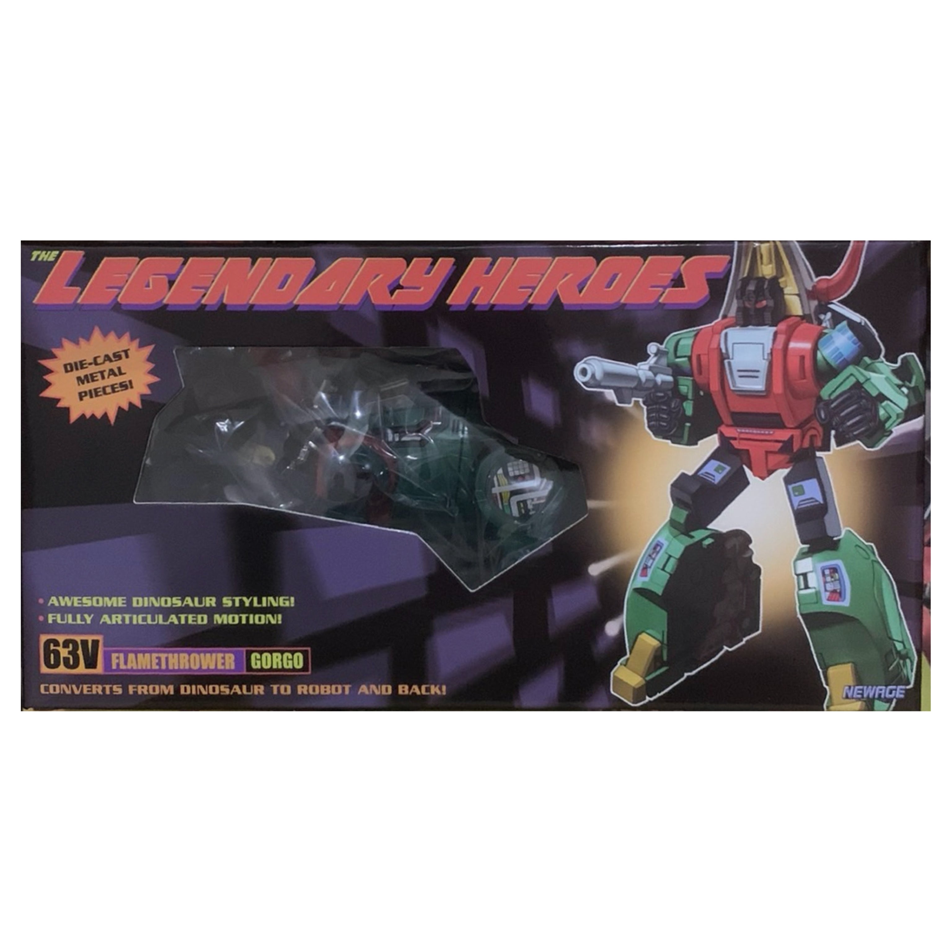 Newage H63 Gorgo (Legends Scale G1 Slag/Slug) New Color