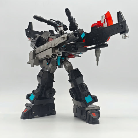 4th party BW BAIWEI TW1036B TW-1036B Black Maintainence Project Team Leader ( Modified KO 08 Animated Voyager Nemesis Prime) Black Version 18cm / 7"