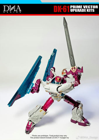 DNA Design DK-61 DK61 Upgrade Kits for Legacy United Cybertron Universe Prime Vector