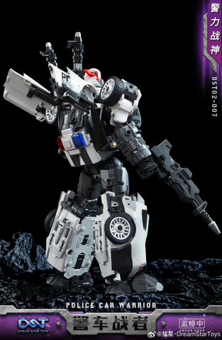 【Pre-Order】Dream Star Toys  DST02-007 DST02007 ( Prowl Combiner Mode, Constructicon, Devastator Combiner) DreamStarToys Metallic Version 24.5 cm / 9.6"