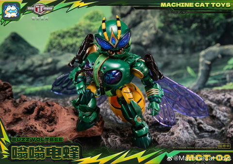 【Pre-Order】Machinecat-Toys Machine Cat Toys (JiGuangMao Toy JGM) MCT-02 MCT02 Buzz Voltbee (BW Waspinator)