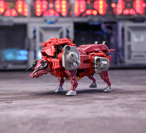 4th Party No Brand NB TV-03 TV03 Deformation Bison (Predaking Combiner, Tantrum) 10cm / 4"