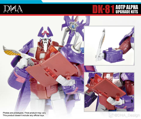 【Pre-Order】DNA Design DK81 DK-81 for Age of the Primes AotP Alpha Trion Upgrade Kits