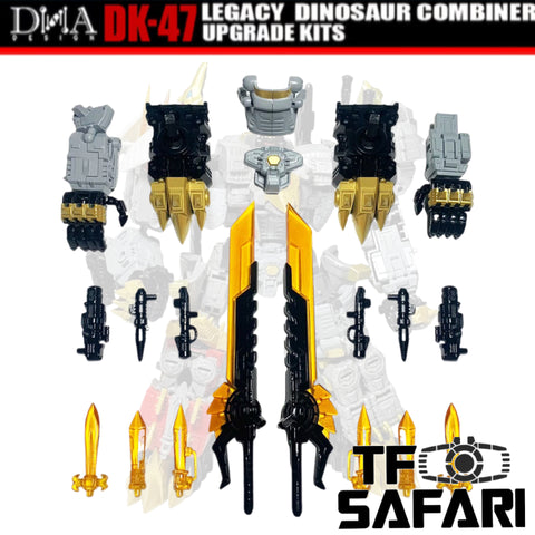 DNA Design DK-47 DK47 Upgrade Kits for Legacy Dinosaur Combiner / Volcanicus