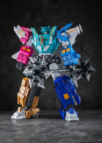 【Pre-Order】Iron Factory IF EX-66 EX66 IDW Blade of Halphas, Vineakaiser (Guyhawk, Breastforce Liokaiser Combiner) 10cm / 4"