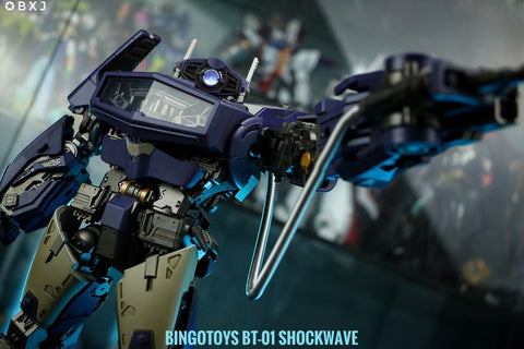 【Incoming】Bingo Toys BingoToys BT01 BT-01 Silencer (Bumblebee Movie Shockwave) 30cm / 12"