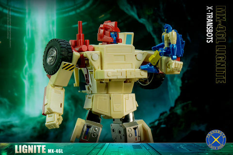 XTransbots MX-46L MX46L Lignite (G2 Landfill / Long Haul) MP Scale 23cm / 9"