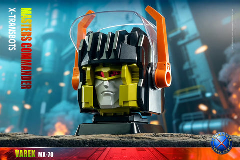 XTransbots MX-70 MX70 MX-LXX MXLXX Varek (MP Lord Zarak  / Head Only)  23cm / 9"