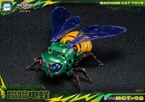 【Pre-Order】Machinecat-Toys Machine Cat Toys (JiGuangMao Toy JGM) MCT-02 MCT02 Buzz Voltbee (BW Waspinator)