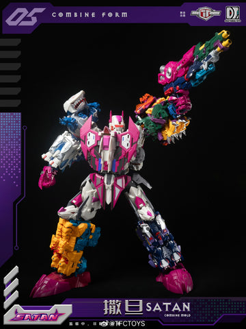 TFC Toys S-05 S05 Jakiro of Satan Combiner ( Hun-Grrr of Abominus)