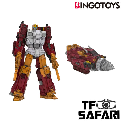 【Pre-Order】Bingo Toys BingoToys BT08-04 BT-0804 BT0804 Darwin Galileo Combiner (IDW Nosecone Technobots Computron)
