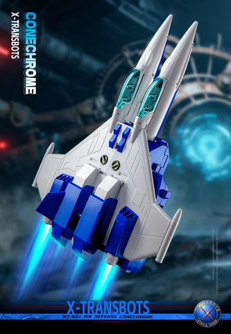 XTransbots MX-68J MX68J MX-LXVIII J Conechrome & Firehole (Slugslinger & Caliburst) X-Transbot 22cm / 8.7"