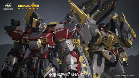 【Pre-Order】Cang Toys Cang-Toys CT-Longyan-05 CT-LONGYAN 05 TA-LYL005 Grandspino (Spinosaurus, Volcanicus) Dinobot Combiner 27cm / 10.6"