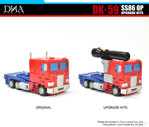 DNA Design DK-59 DK59 Upgrade Kits for Studio Series 86 SS86 Optimus Prime