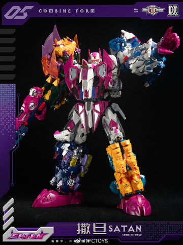 TFC Toys S-05 S05 Jakiro of Satan Combiner ( Hun-Grrr of Abominus)
