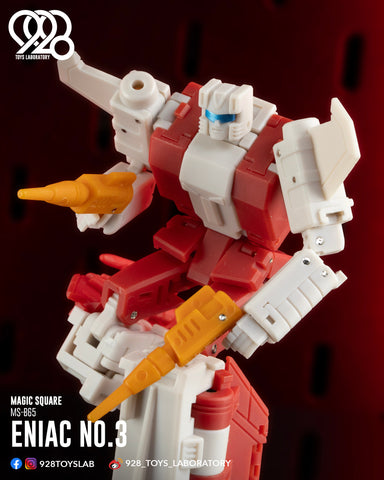 【Pre-Order】Magic Square MS-Toys MS-B65 MSB65 Eniac No.3 (G1 Strafe / Technobots / Computron) 10cm / 4"
