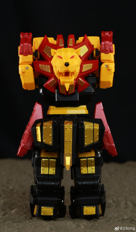 4th Party No Brand NB TV01  TV-01 Deformation Lion (Razorclaw, Predaking Combiner) 13.5cm / 5.3"
