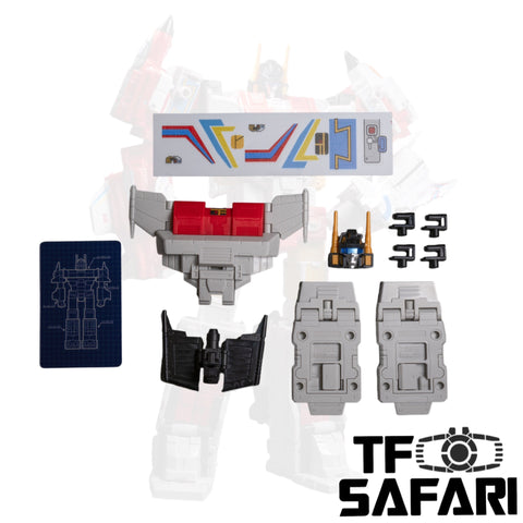 New Bee Factory NB-03 NB03 Fortress Armor for Transformers: Age of the Primes Superion Upgrade Kits