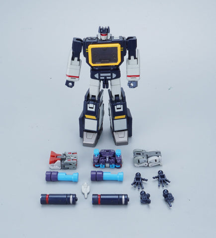 4th Party KO No Brand SD01 SD-01 Oversized KO NewAge H21 Scaramanga ( Soundwave ) 13cm / 5"