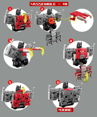 【Incoming】Go Better Studio GX-60 GX60 Gap fillers for Buzzworthy Bumblebee Studio Series SS-102 Optimus Prime Upgrade Kit