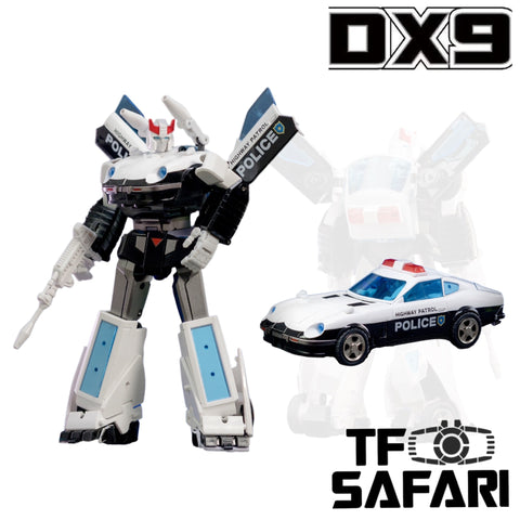 【Pre-Order】DX9 Toys D18 D-18 Devetive (Prowl G1 MP 2.0) 18cm / 7"