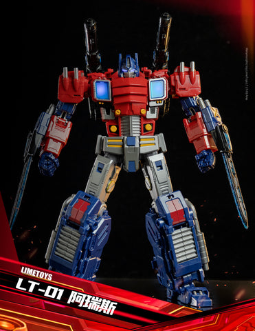 Limetoys Lime Toys HR01 HR-01 Ares（Oversized KO MMC R48 R-48 Optus Prominon Optimus Prime 25cm / 10"