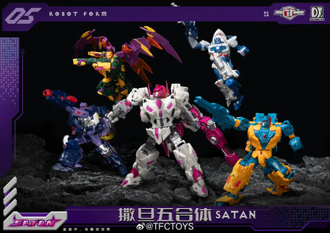 TFC Toys S-05 S05 Jakiro of Satan Combiner ( Hun-Grrr of Abominus)