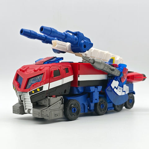 4th party BW BAIWEI TW1036 TW-1036 Maintainence Project Team Leader ( Modified KO 08 Animated Voyager Optimus Prime / DNA Accessories) 18cm / 7"