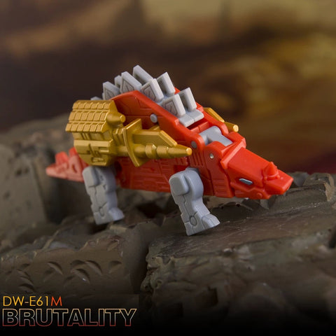 Dr.Wu & Mechanic Studio DW-E61M Brutality & E62M (Slugfest and Overkill, 2 in 1 Mini-Cassette Warriors ) Shattered Glass Version for WFC Siege Soundwave / Blaster Dr Wu