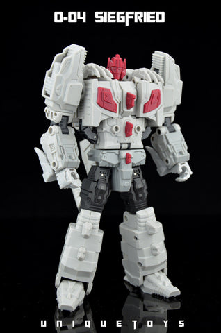 Unique Toys UT O04 O-04 Siegfried / Odin Combiner (Hun-Grrr / Abominus) 17.8cm / 7“
