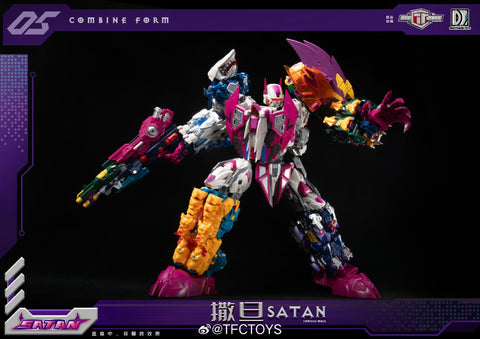 TFC Toys S-05 S05 Jakiro of Satan Combiner ( Hun-Grrr of Abominus)