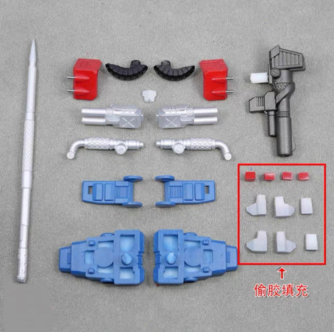 ZX Studio ZX-15 ZX15 Upgrade Kit & Weapon set for Legacy Evolution Humble Origins Orion Pax Upgrade Kit (Painted)