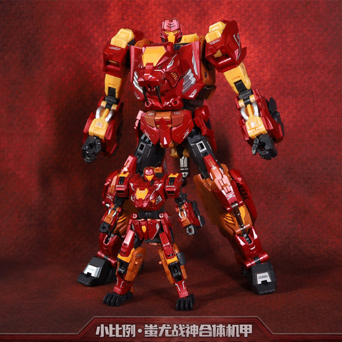 Cang Toys Cang-Toys CY-Mini-01 CYMini01 Feromini (Rampage, Feral Rex) Predaking Combiner 12cm